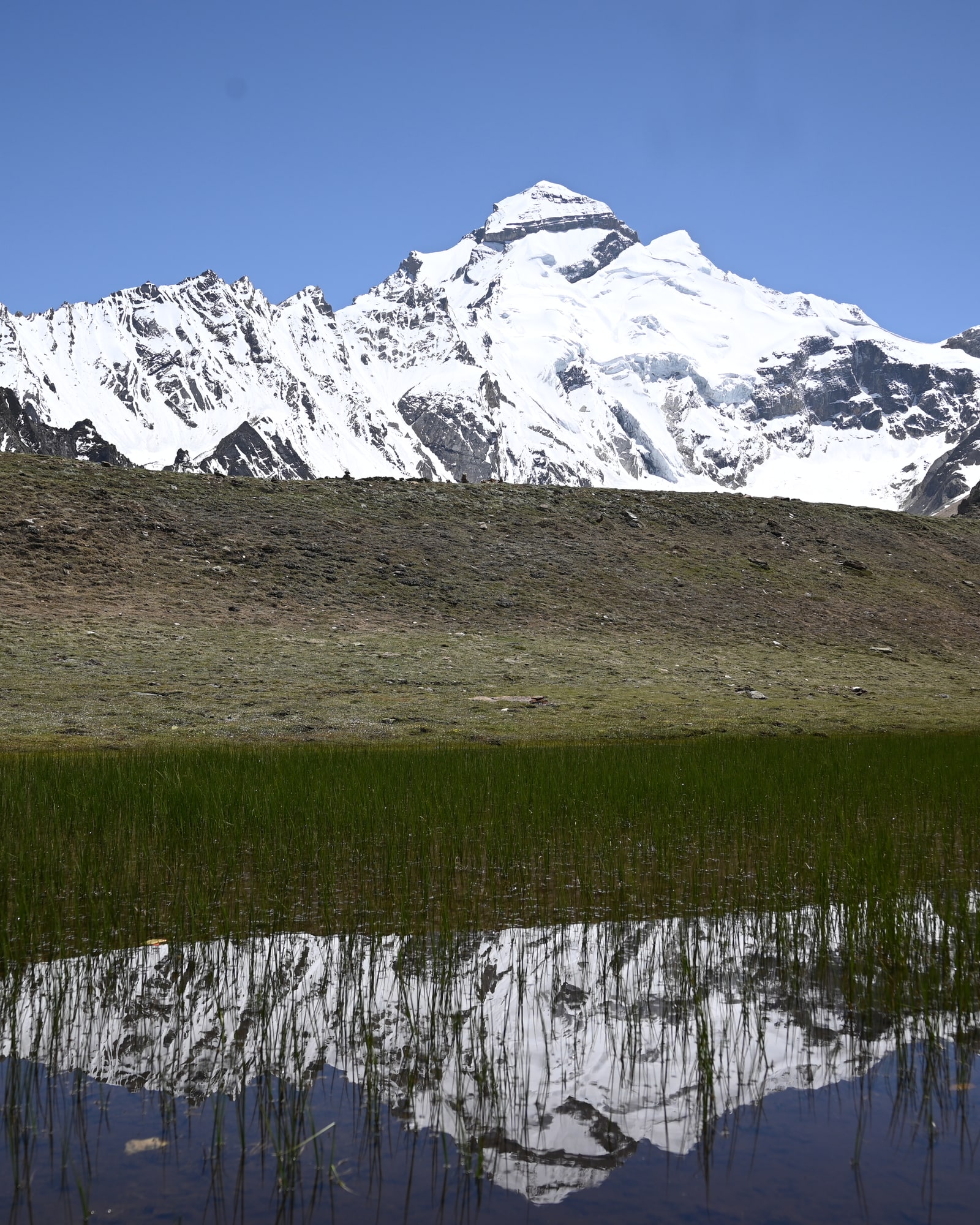 Adi Kailash peak framed for the yatra listing card